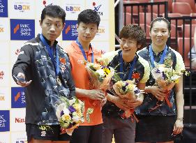Chinese pairs win doubles titles at ITTF Japan Open