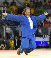 Brazil's Silva grabs gold in women's 57-kg judo