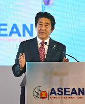 Abe at ASEAN business, investment summit
