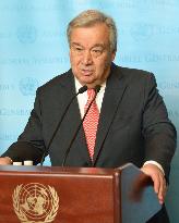 Guterres sworn in as next U.N. secretary general