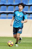 Soccer: Shibasaki prepping to get in top form before La Liga debut