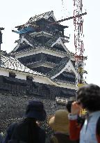 1st anniv. of Kumamoto quake in southwestern Japan approaches