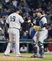 Baseball: Tanaka throws shutout as Yankees beat Red Sox