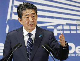 Abe to assemble Cabinet with haste