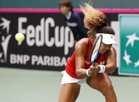 Tennis: Osaka at Fed Cup playoffs