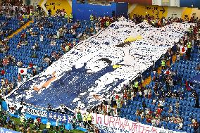 Football: Japan vs Belgium at World Cup