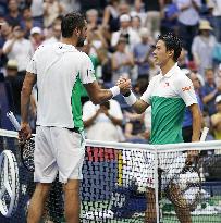 Tennis: Nishikori at U.S. Open