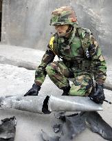 Aftermath of attack on Yeonpyeong Island