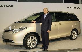 Toyota launches fully remodeled Estima minivan