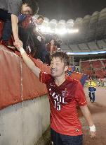 Takasaki's injury-time header keeps Kashima alive in ACL