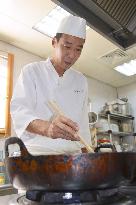 Chef for Japanese ambassador to Israel