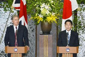 Japan, Britain vow cooperation to ensure rule of law in Asia