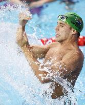 South Africa's Chad le Clos wins men's 100m butterfly