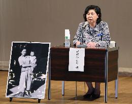 Ex-abductee to N. Korea recounts her ordeal