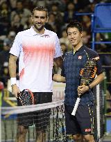 Nishikori, Cilic join charity tennis for 2011 disaster in Japan