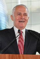 Australia PM Turnbull visits Japan