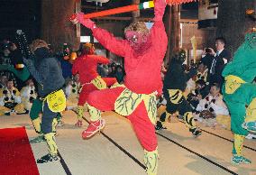 "Demons" welcomed in rare event in Nara