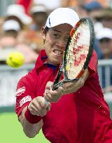 Nishikori powers into 4th round at Miami Open