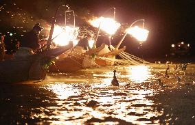 Cormorant fishing in Gifu city