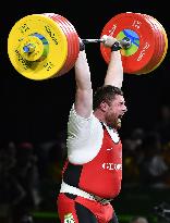 Olympics: Talakhadze wins gold with world record lift