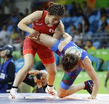 Japan's Yoshida competes at Rio Olympics