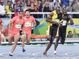 Olympics: Baton passing for gold, silver