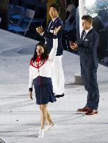 Olympics: Retired Isinbayeva attends closing ceremony
