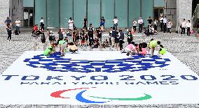 2020 Paralympics countdown event held in Tokyo