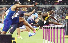 Athletics: McLeod wins 110m hurdles at world c'ships