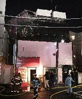 Fire at sex service parlor