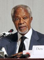 Former U.N. Secretary General Annan