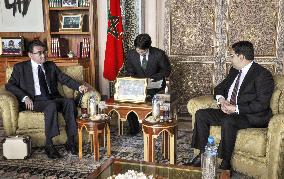 Japan, Morocco foreign ministers