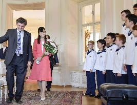 Japan's Princess Kako visits Austria