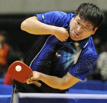 Saito gets record 101st win at national table tennis tournament