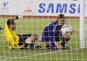 Japan, China soccer match at Asian Games