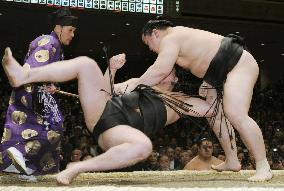 Asashoryu still on collision course with Hakuho at New Year sumo