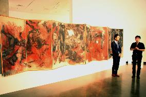 A-bomb paintings to be exhibited in Washington