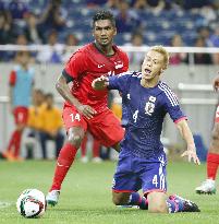 Japan shocked 0-0 by Singapore in World Cup qualifier