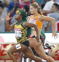 Jamaica's Fraser-Pryce wins 3rd world championships 100 meters title