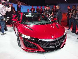 Delivery of Honda's NSX sports car to U.S. postponed