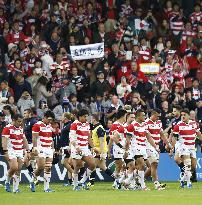 Exhausted Japan unable to repeat heroics as they fall to Scots