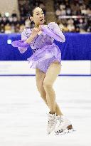 Asada finishes 3rd at figure skating national championships