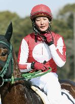 18-yr-old female realizes dream by becoming jockey