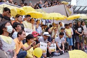 Hong Kong commemorates 2nd anniv. of pro-democracy mov't