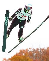 Ski jumping: Takanashi outscores men in SBC Cup win