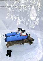 "Ice Hotel" at Hokkaido resort