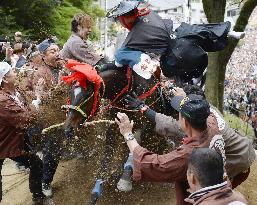 Equestrian festival at Mie shrine