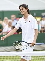 Japan's Daniel defeated in Wimbledon 1st round