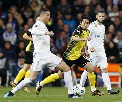 Soccer: Dortmund vs Real Madrid in Champions League