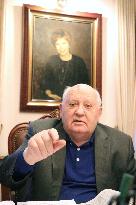 Former Soviet Pres. Mikhail Gorbachev